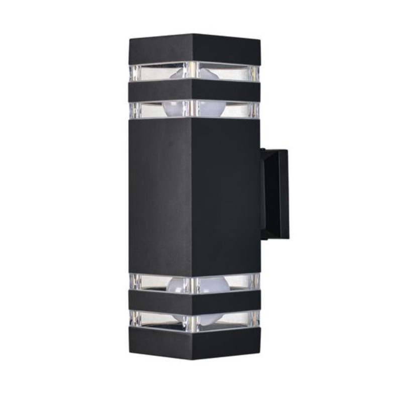 Уличный настенный светильник ARTE Lamp Heather A4413AL-2BK