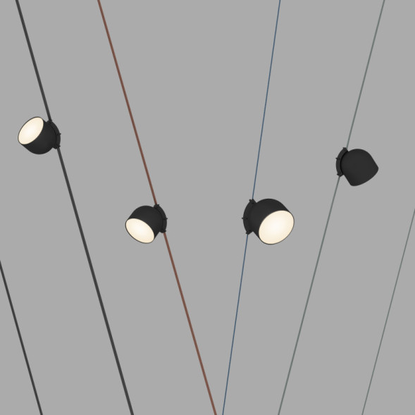 Светодиодный трековый светильник Denkirs BELTY SPOT DK5543-BK