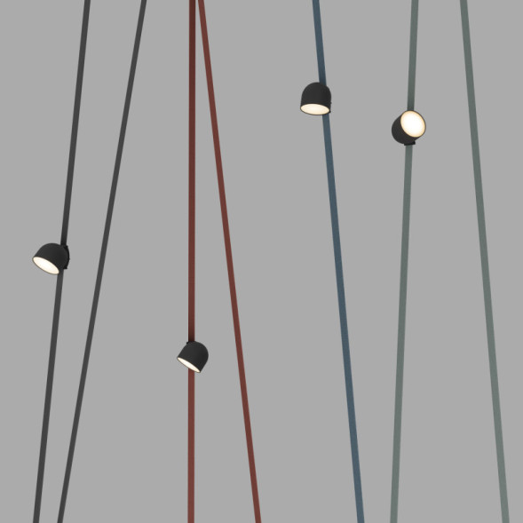 Светодиодный трековый светильник Denkirs BELTY SPOT DK5543-BK