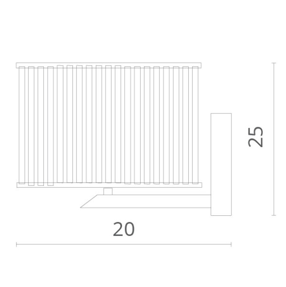Бра Divinare DOMENICA 2060/02 AP-1