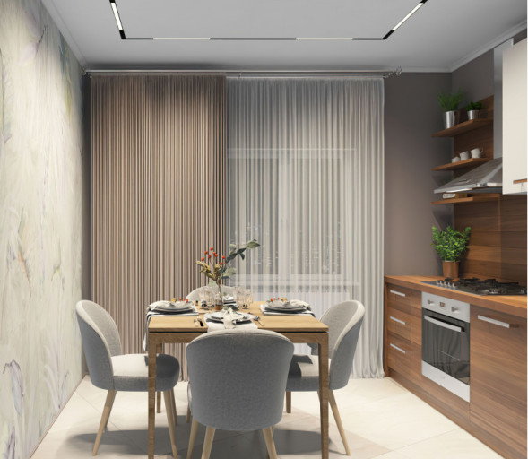 Светодиодный трековый светильник Denkirs SMART LINEAR DK8004-BK