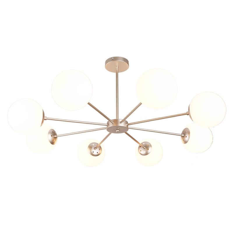 Люстра на штанге Escada ETHEREAL 2110/8P Nickel