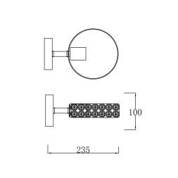 Бра Escada BANJO 679/1A White