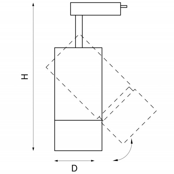 Светодиодный трековый светильник Lightstar Volta 229436