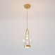 Подвесной светильник Eurosvet 50267/1 LED латунь Frasco