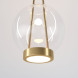 Подвесной светильник Eurosvet 50267/1 LED латунь Frasco