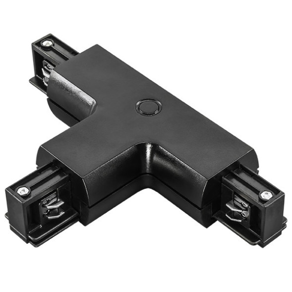 Коннектор для шинопровода Lightstar Track 3 black 504137
