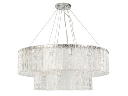 Подвесная люстра Newport 10826+18/S nickel