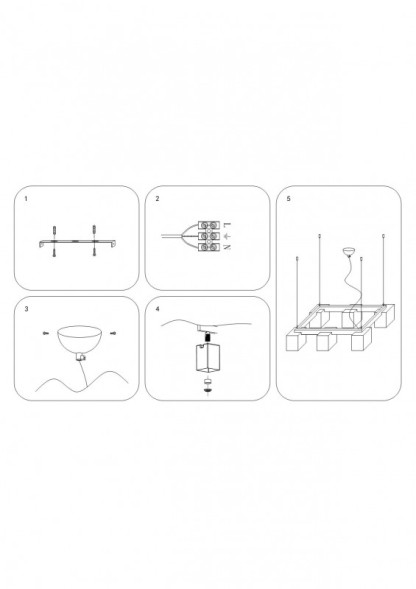 Подвесной светильник Lightstar Qubica 805060