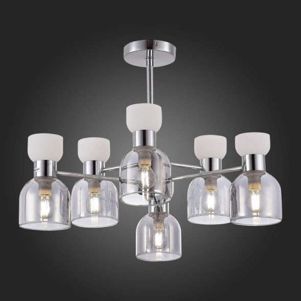 Люстра на штанге Evoluce VENTO SLE1045-102-06