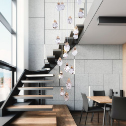 Каскадная люстра MODELUX 88971.25 ML.88971.25 GD