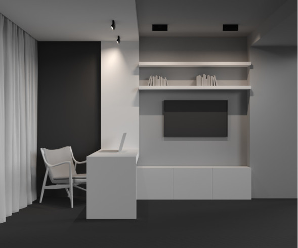 Потолочный светильник Maytoni Technical Basis Rot C133CL-12W3K-B