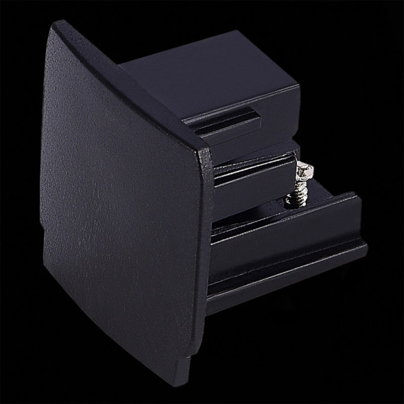 Заглушка для трекового шинопровода ST-Luce Track 3 black ST030.409.11