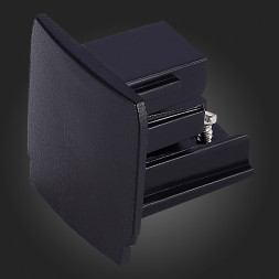 Заглушка для трекового шинопровода ST-Luce Track 3 black ST030.409.11