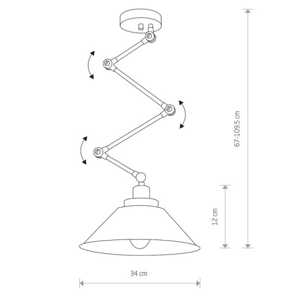 Бра Nowodvorski PANTOGRAPH 9126