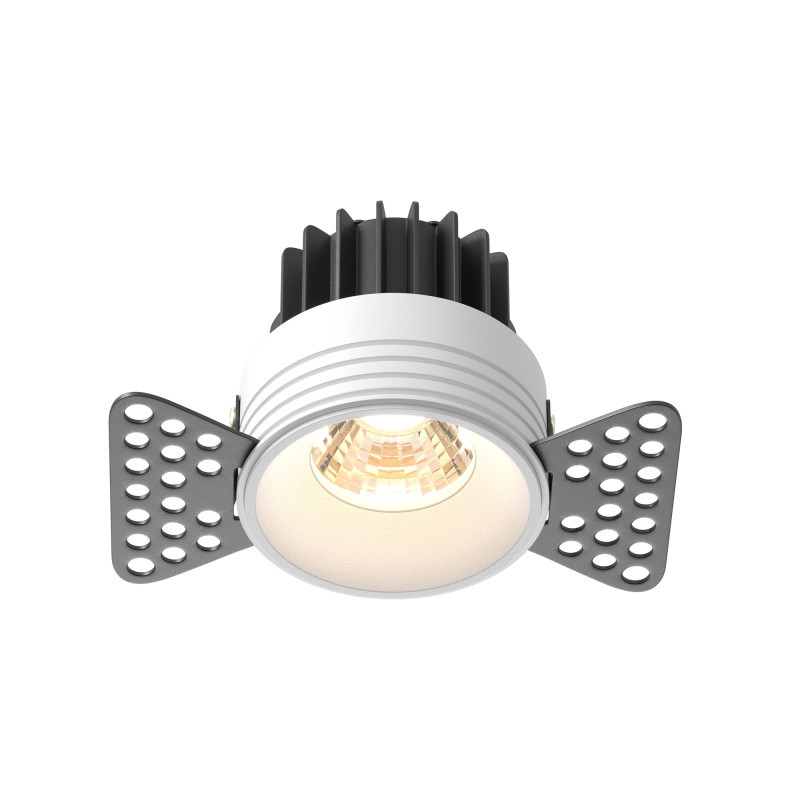 Встраиваемый точечный светильник Maytoni Technical ROUND DL058-7W3K-TRS-W
