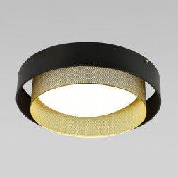 Потолочный светильник Eurosvet Imperio 90286/1 чёрный/золото Smart