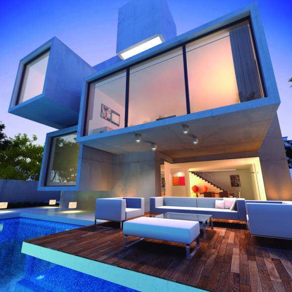 Уличный настенный светильник Mantra LEVI 7187