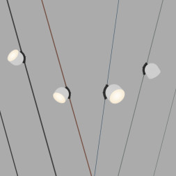 Светодиодный трековый светильник Denkirs BELTY SPOT DK5543-WH+BK