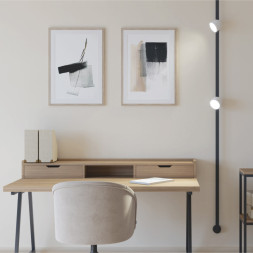 Светодиодный трековый светильник Denkirs BELTY SPOT DK5543-WH+BK