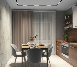 Светодиодный трековый светильник Denkirs SMART LINEAR DK8003-BK