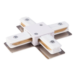 Коннектор для шинопровода Elektrostandard TRC-1-1-X-WH белый