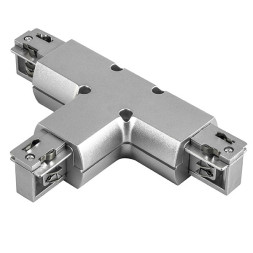 Коннектор для шинопровода Lightstar Track 3 gray 504139