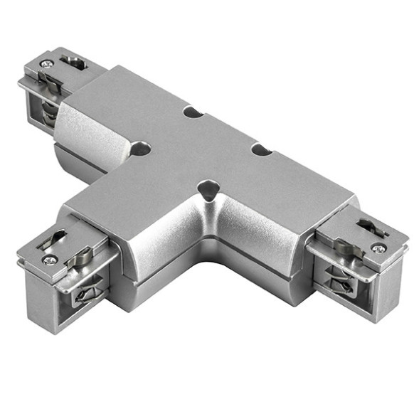 Коннектор для шинопровода Lightstar Track 3 gray 504139