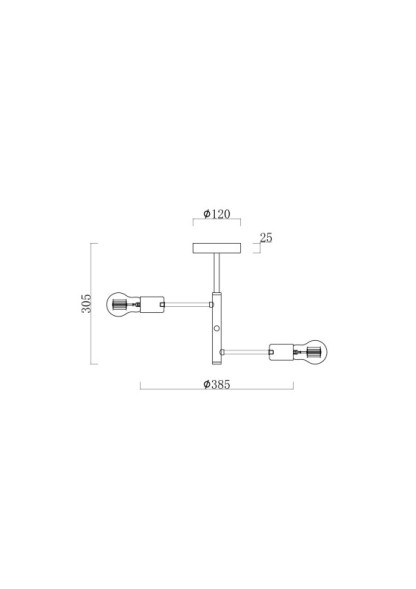 Люстра на штанге Freya FR4010CL-03GB Matis