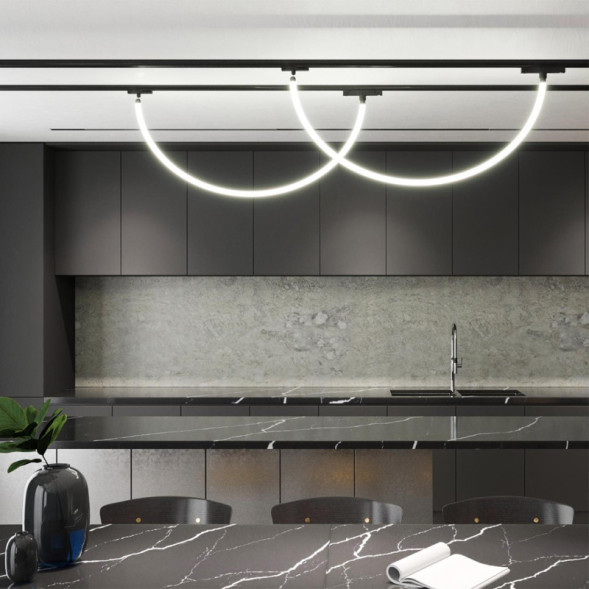 Адаптер Novotech Track Black двухжильный 359134