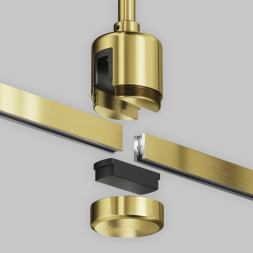 Стойка Maytoni Technical Magnetic trаck system Flarity латунь TRA158C-IPCL1-BS