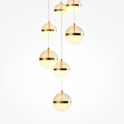 Каскадная люстра Maytoni Area MOD295PL-L120BBS3K