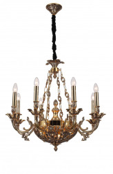 Подвесная люстра Lucia Tucci Firenze FIRENZE 1781.8.2 antique gold