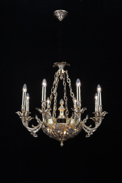 Подвесная люстра Lucia Tucci Firenze FIRENZE 1781.8.2 antique gold