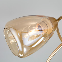 Люстра на штанге Eurosvet Noemi 30168/6 матовое золото