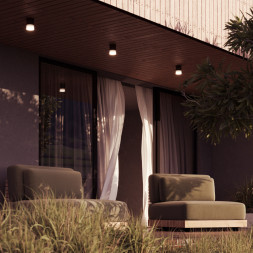 Накладной уличный светильник Maytoni O499CL-L10B3K Ember