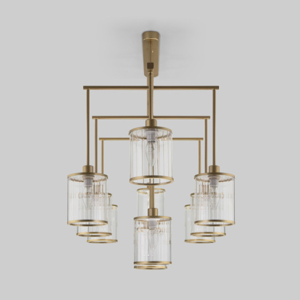 Люстра на штанге Eurosvet Inari 60144/10 золото