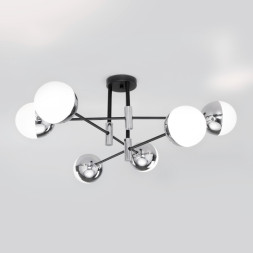 Люстра на штанге Eurosvet NUVOLA 70129/6 хром