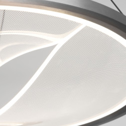 Подвесной светильник Eurosvet 40026/1 LED серый Occhio