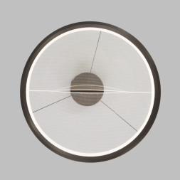 Подвесной светильник Eurosvet 40026/1 LED серый Occhio