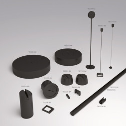 Крепеж для шинопровода Denkirs BELTY BASE TR5517-BK