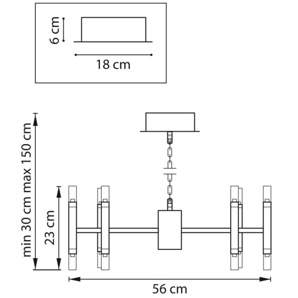 Подвесная люстра Lightstar IRIS 734247