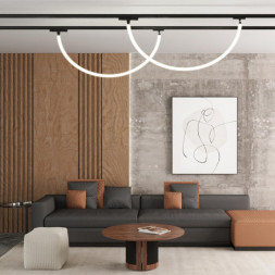 Адаптер Novotech Track Black трехжильный 359135