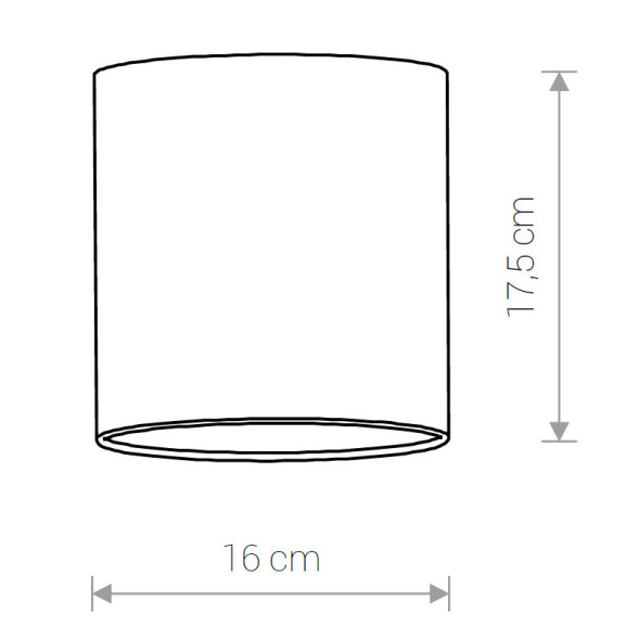Плафон Nowodvorski Cameleon Barrel Wide S 8516