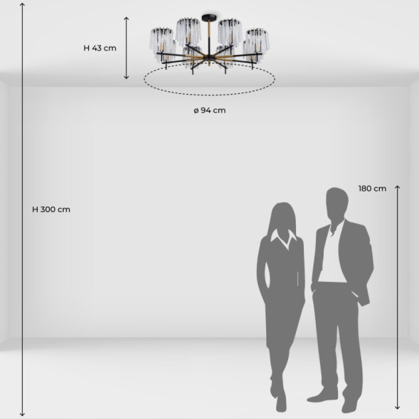 Люстра на штанге MW-Light Лавиния 443010408