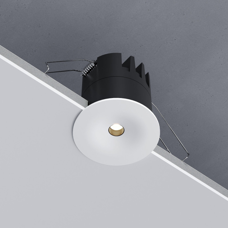 Точечный влагозащищенный светильник Elektrostandard Binnie 15275/LED 12W 3000K белый