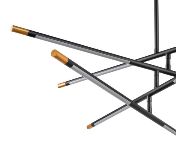 Люстра на штанге Vele Luce LASER VL7182P14