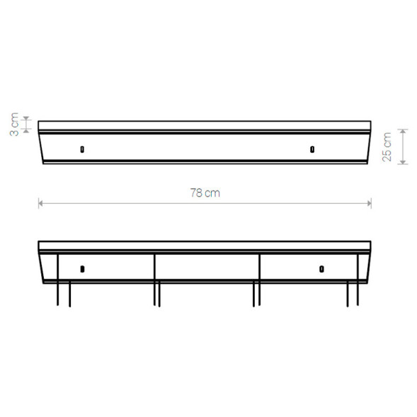 База накладная Nowodvorski Cameleon Canopy C 780 8556