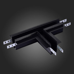 Коннектор для шинопровода ST-Luce Track Black magnet in ГКЛ 12мм ST007.499.12