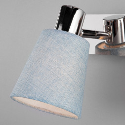 Бра Eurosvet Culver 20080/2 хром/голубой